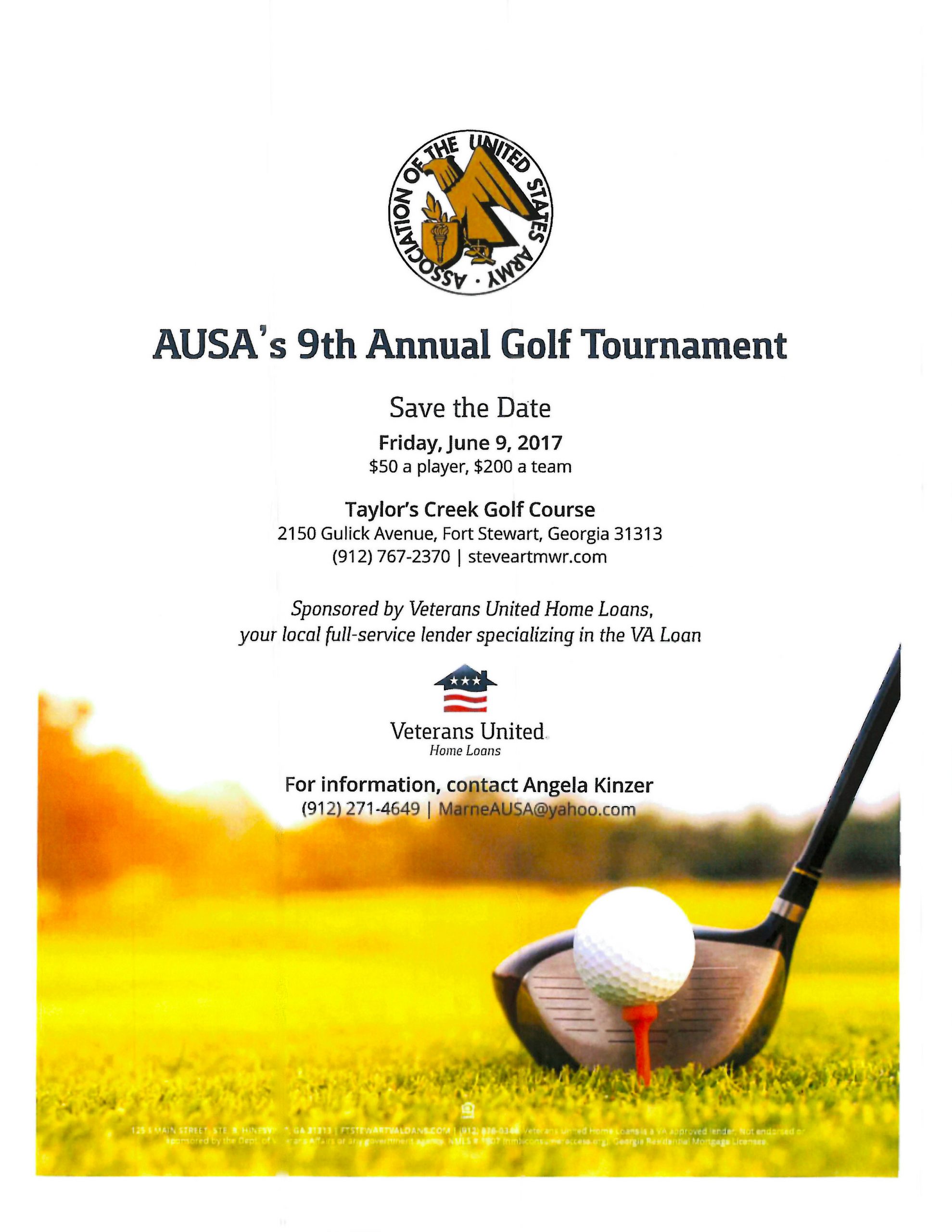 AUSA Golf Tournament 2017