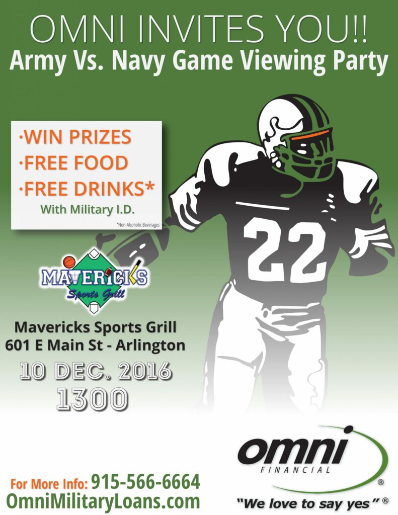 Army Vs. Navy Football Game 2016
