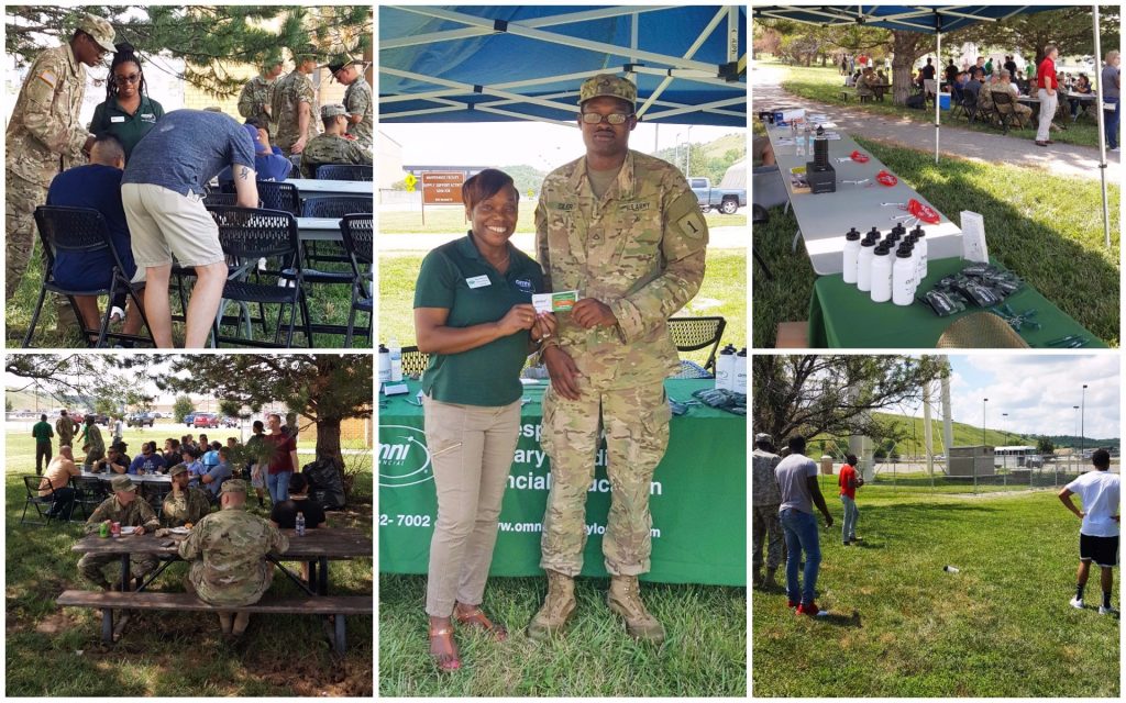 Omni Military Loans BOSS BBQ at Fort Riley in Junction City, Kansas sponsorship