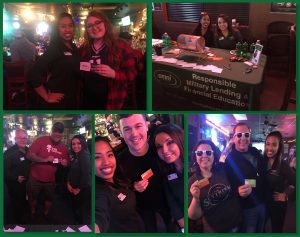 Omni of Clarksville's Staff at the Big Game Party 2019 at O'Connors Irish Pub and Grill | Omni Military Loans