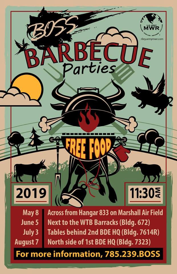 BOSS BBQ Flyer Fort Riley