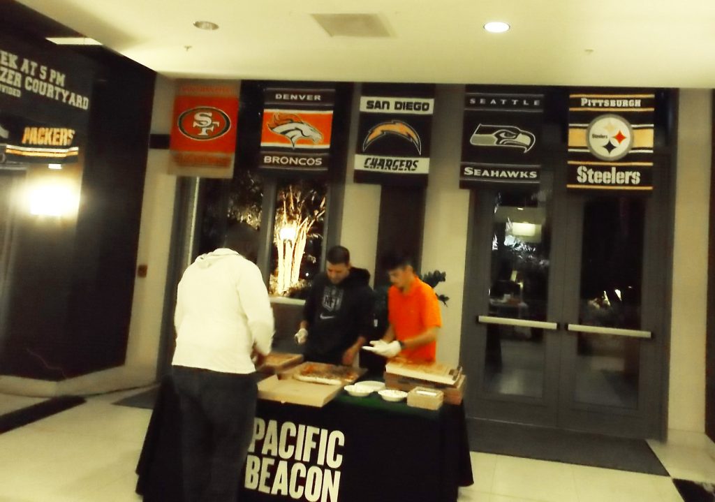 Football Game Screenings At Pacific Beacon 2