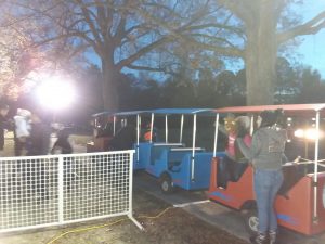 Fort Lee's Grand Illumination Train Ride Around the Park Current Alt Text | Omni Military Loans