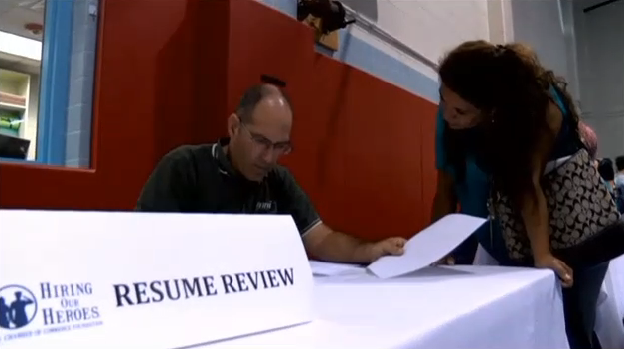 Omni Financial visits "Hiring for Heroes" Job Fair – Leesville LA