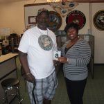 Omni Financial Fayetteville, NC: Customer James Ford, with Fayetteville Customer Care Specialists Erica Wright