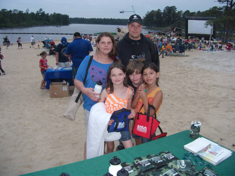 Movie Night at the Beach