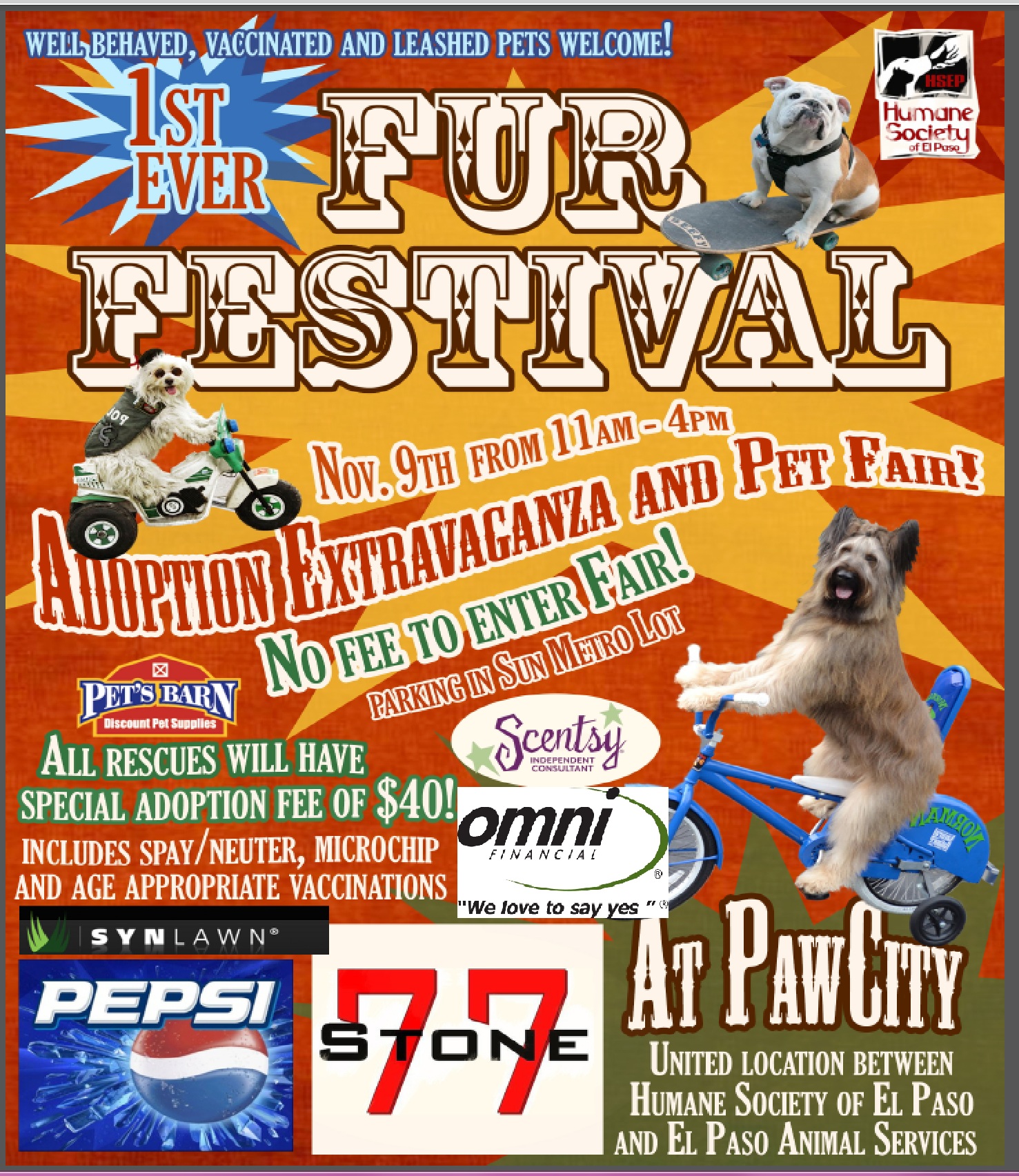 Fur Festival – Adoption Extravaganza and Pet Fair