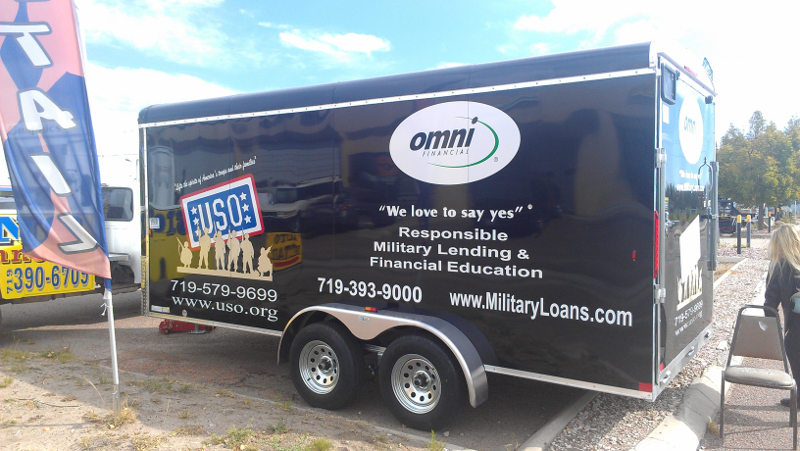 A Trailer for FT. Carson USO