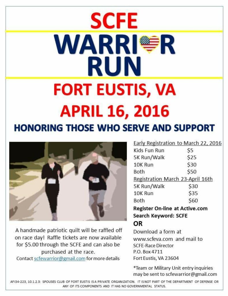 SCFE Warrior Run