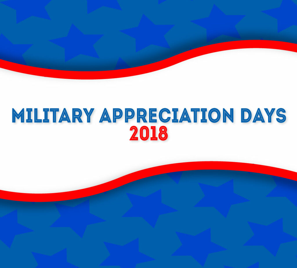 Military Appreciation Days – May 2018
