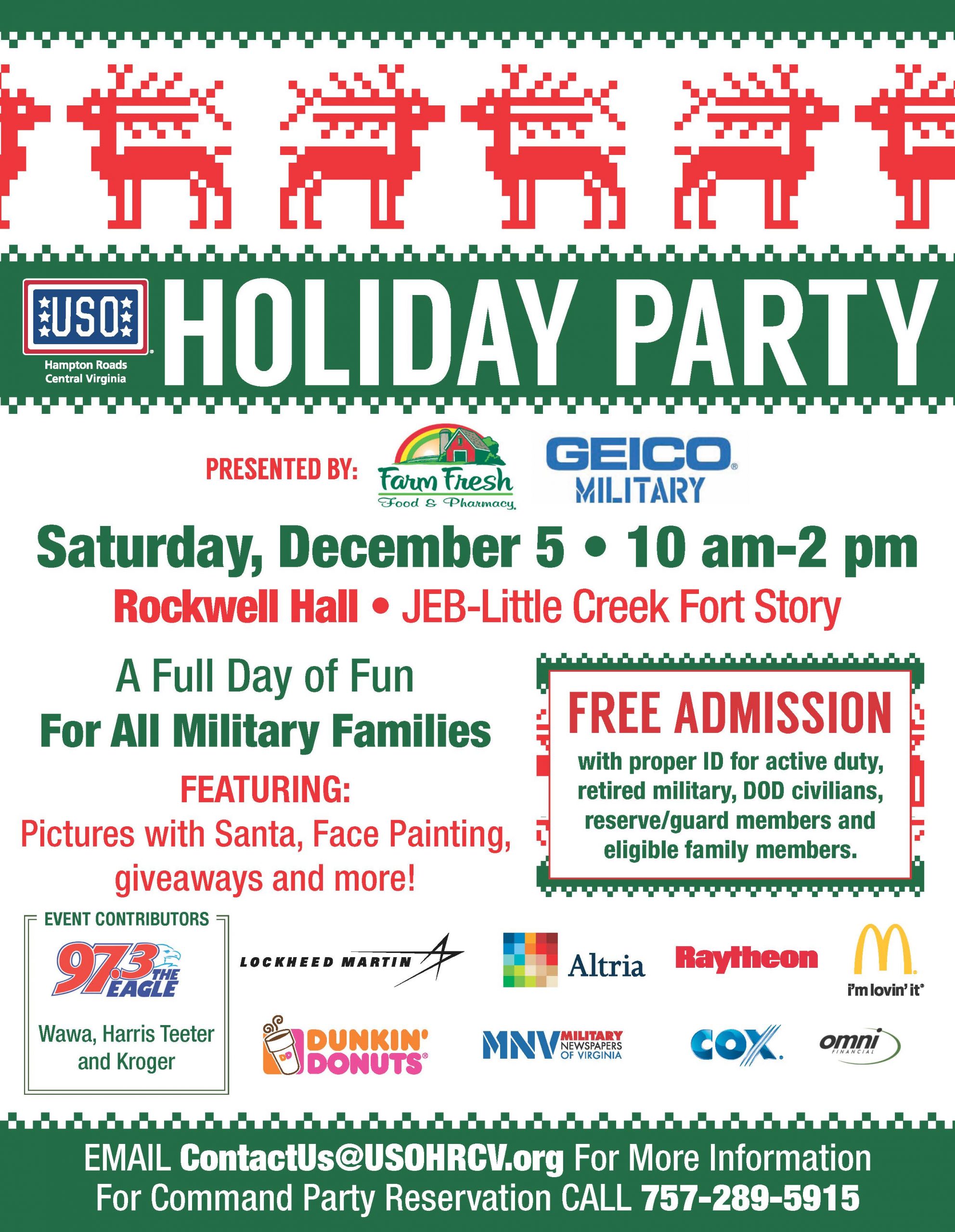 USO Holiday Party