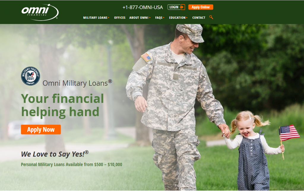 Social Page Omni Military Loans